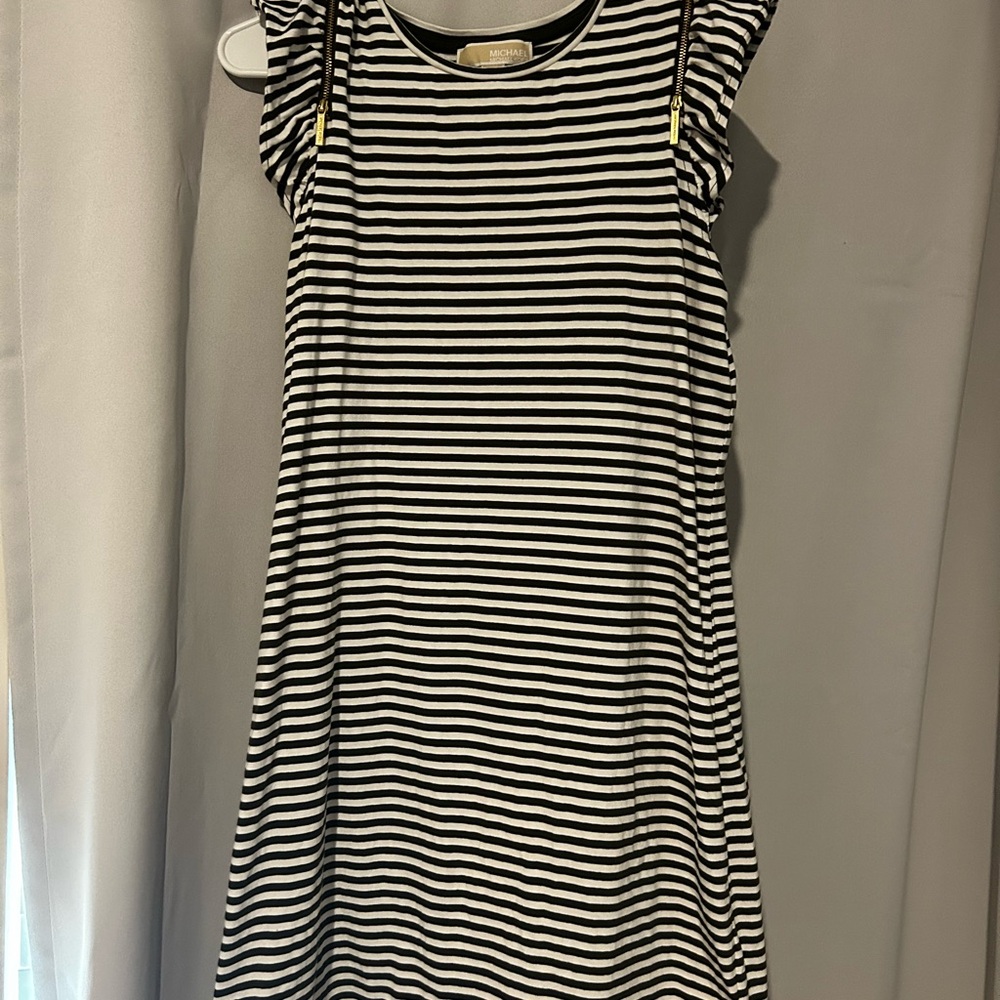 Michael Kors Army Green and white